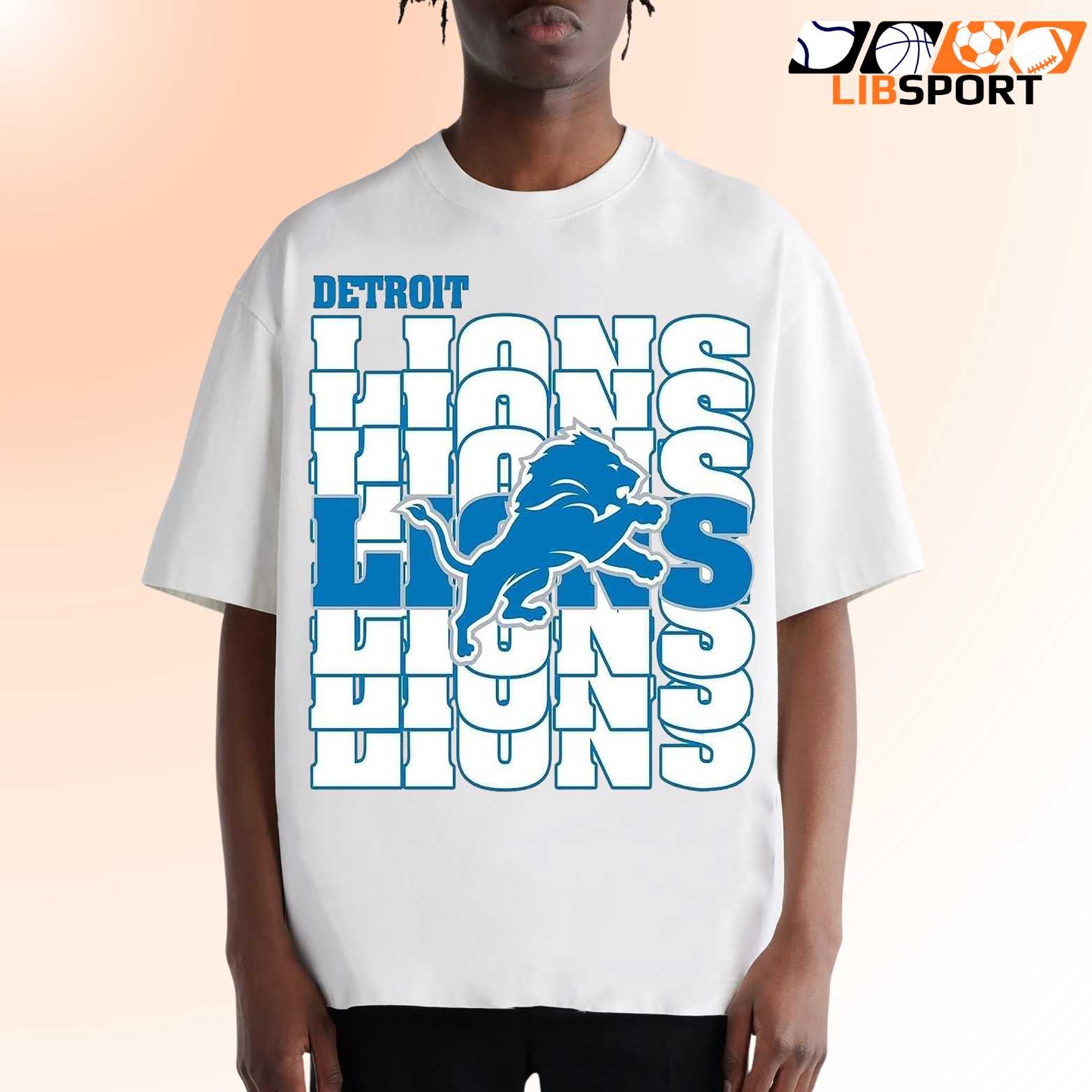 Detroit Lions Graphic Tee, Sporty Street Shirt, Unisex T-Shirt